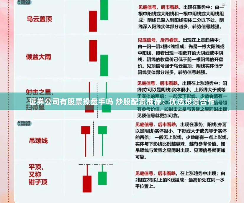 证券公司有股票操盘手吗 炒股配资推荐：优选投资合作