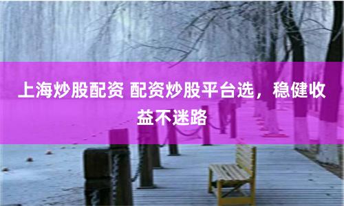 上海炒股配资 配资炒股平台选，稳健收益不迷路
